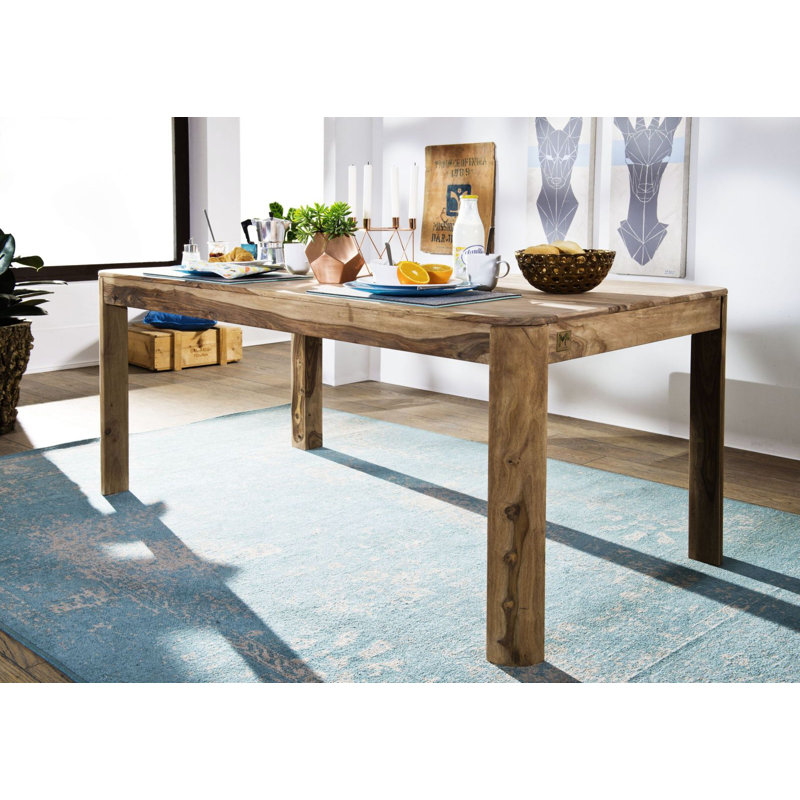 Massivmoebel24 Toronto Solid Wood Dining Table & Reviews | Wayfair.co.uk